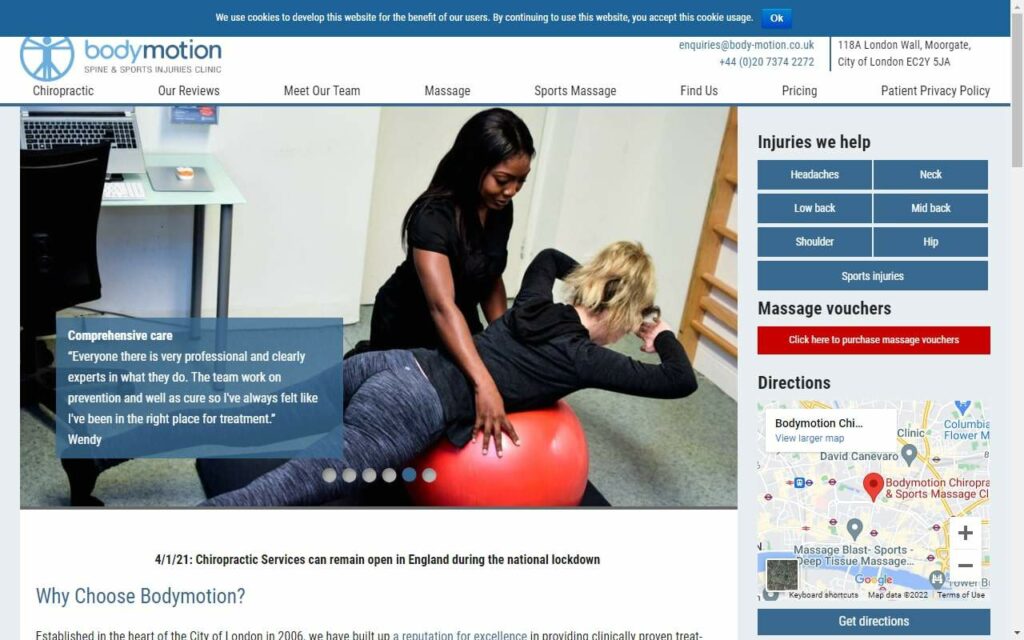 Bodymotion Chiropractic & Sports Massage Clinic