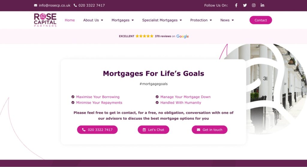 Rose Capital Partners' Homepage
