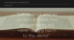 House Of Hodge Bookshop' Homepage