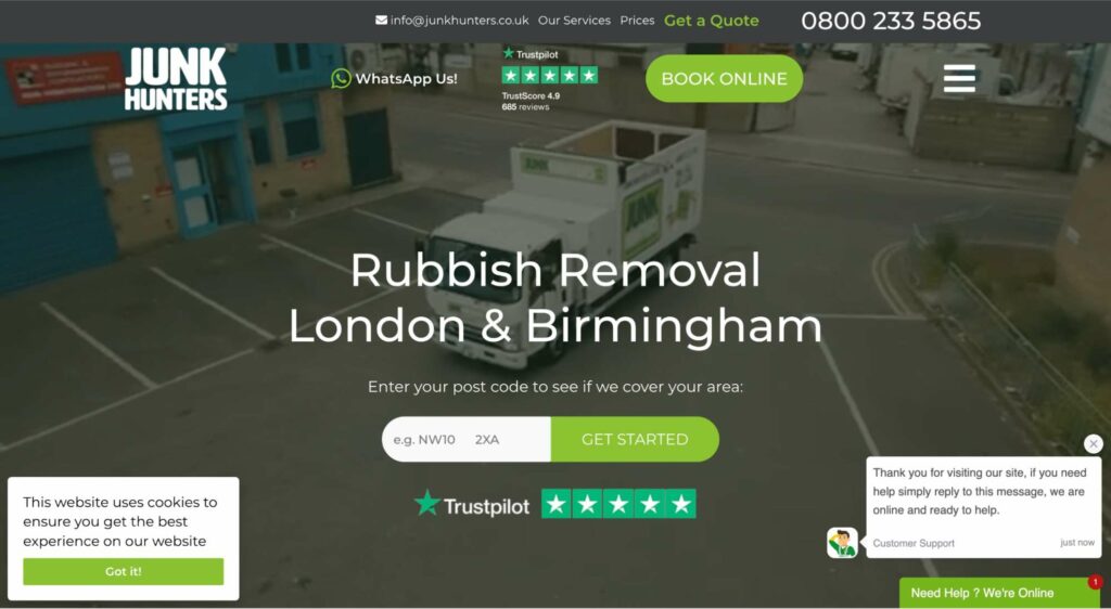 Junk Hunters London - Rubbish Removals