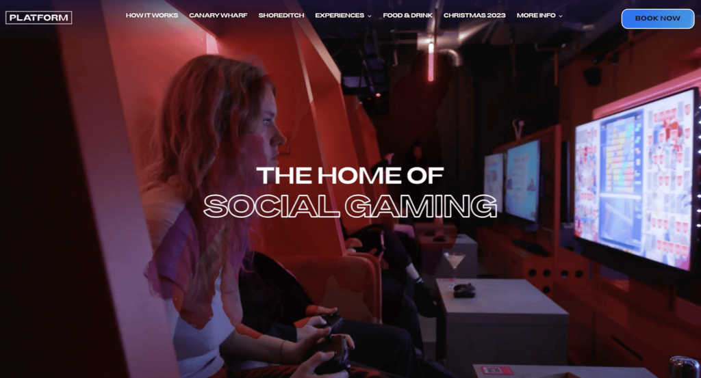 Platform's Homepage
