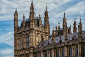 The Palace of Westminster is the largest palace In the UK.