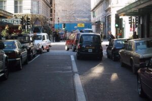 You can drive on the right side of the road in some areas.