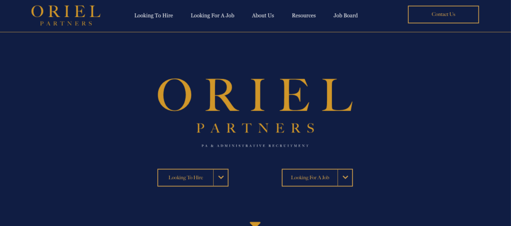 Oriel Partners' Homepage