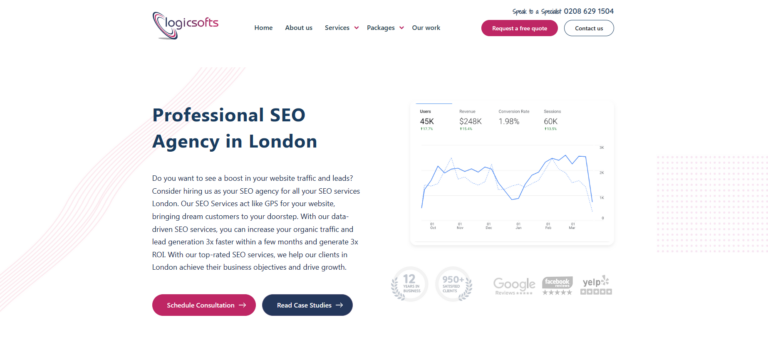 14 Best Digital Marketing Agencies in London [2026 ]