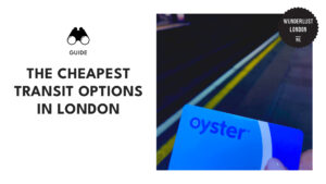 Cheapest Transit Options in London