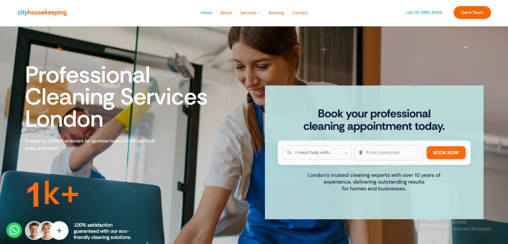 city housekeeping homepage