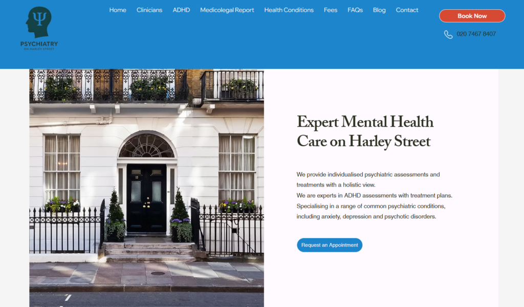 psychiatry on harley street