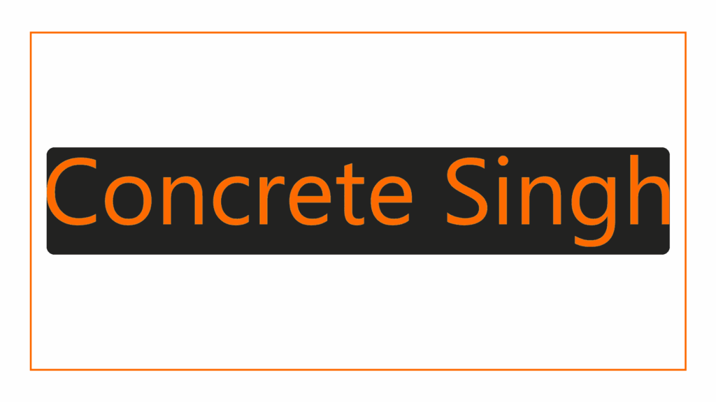 concrete-singh